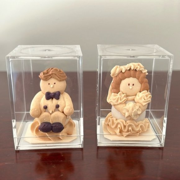 Kencraft Inc. Other - Vintage 1987 Kencraft Bubblegum Buddies Boy & Girl Figurines – Set of 2